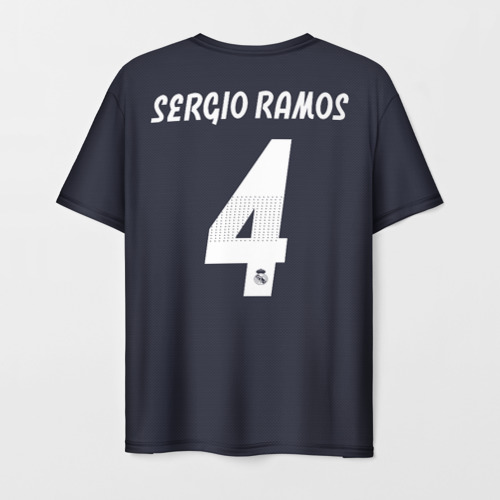 Мужская футболка 3D Ramos away 18-19 - фото 2