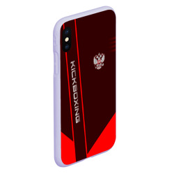 Чехол для iPhone XS Max матовый Kickboxing - фото 2