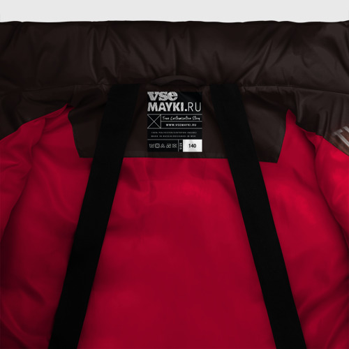 Зимняя куртка для мальчиков 3D Твин Пикс, цвет красный - фото 7