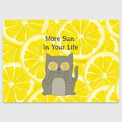 Поздравительная открытка More Sun In Your Life
