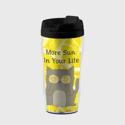 Термокружка-непроливайка More Sun In Your Life