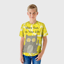 Детская футболка 3D More Sun In Your Life - фото 2