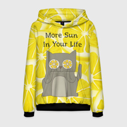 Мужская толстовка 3D More Sun In Your Life