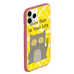 Чехол для iPhone 11 Pro Max матовый More Sun In Your Life - фото 2