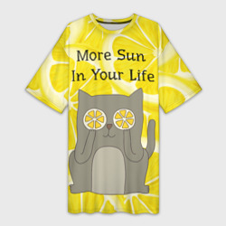 Платье-футболка 3D More Sun In Your Life