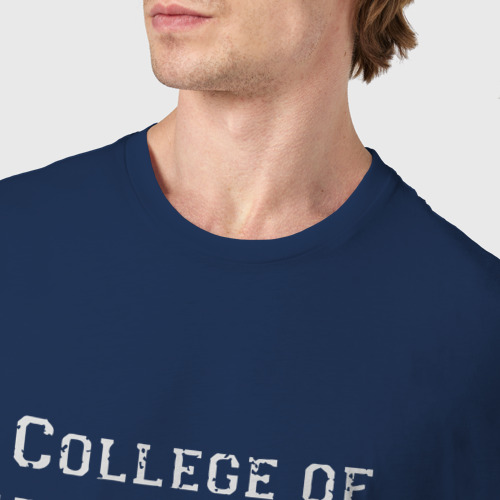 Мужская футболка хлопок College of Winterhold Alumni - фото 6