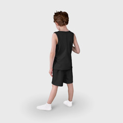 Детская пижама с шортами хлопок Ответы геодезиста (белый) - фото 2