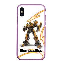 Чехол для iPhone XS Max матовый Bumblebee