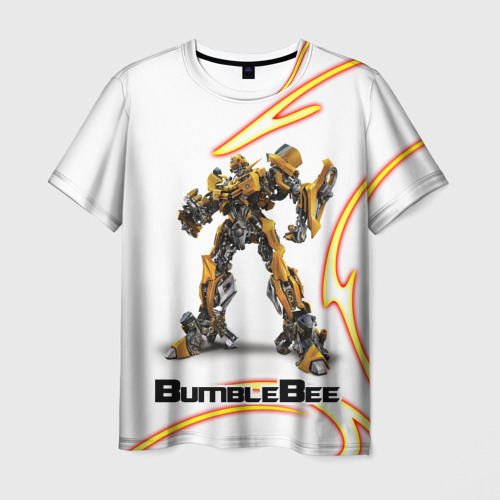 Мужская футболка 3D Bumblebee