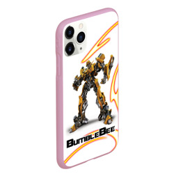 Чехол для iPhone 11 Pro Max матовый Bumblebee - фото 2