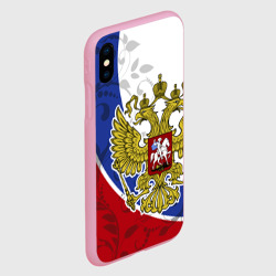Чехол для iPhone XS Max матовый Россия Спорт - фото 2