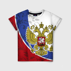 Детская футболка 3D Россия Спорт
