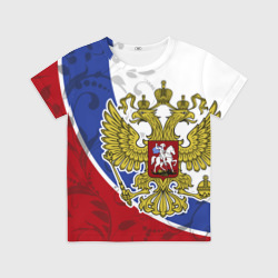 Детская футболка 3D Россия Спорт