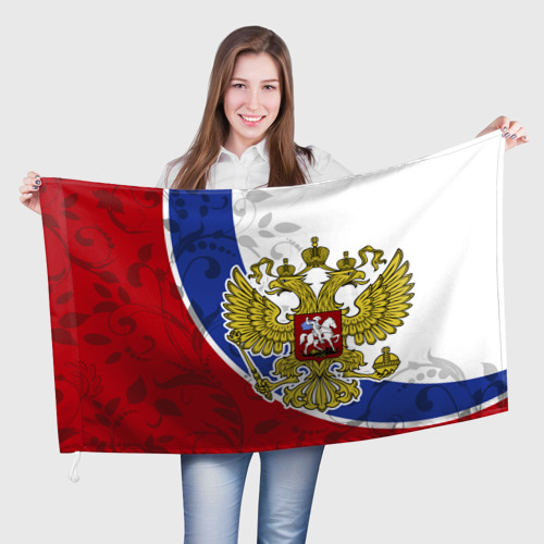 Флаг 3D Россия Спорт