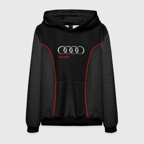 Мужская толстовка 3D Audi style, цвет черный