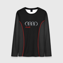 Мужской лонгслив 3D Audi style