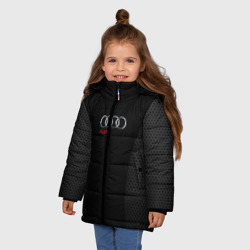 Зимняя куртка для девочек 3D Ауди - фото 2