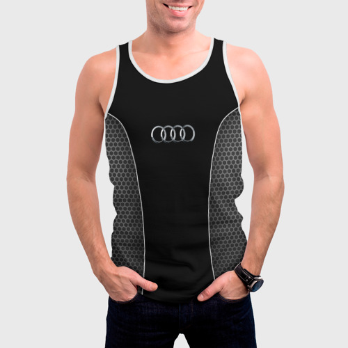 Мужская майка 3D Audi - фото 3