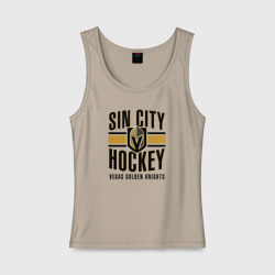 Женская майка хлопок Sin City Hockey