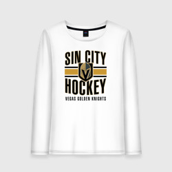 Женский лонгслив хлопок Sin City Hockey