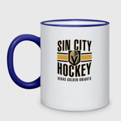 Кружка двухцветная Sin City Hockey