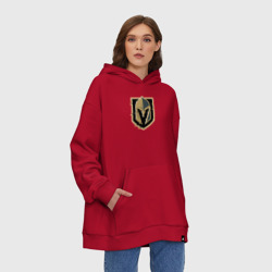 Худи SuperOversize хлопок Vegas Golden Knights - фото 2