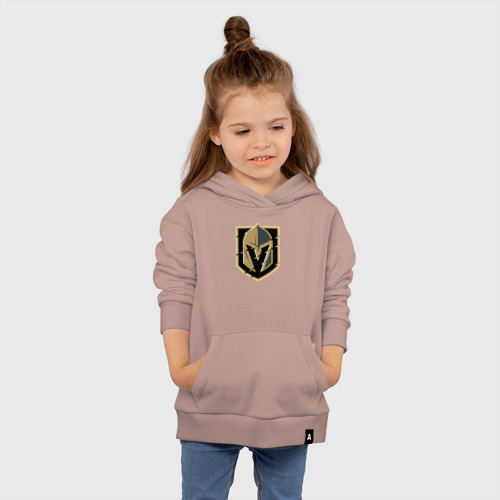 Детская толстовка хлопок Vegas Golden Knights, цвет пыльно-розовый - фото 4