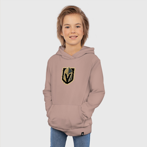 Детская толстовка хлопок Vegas Golden Knights, цвет пыльно-розовый - фото 5