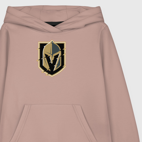 Детская толстовка хлопок Vegas Golden Knights, цвет пыльно-розовый - фото 3