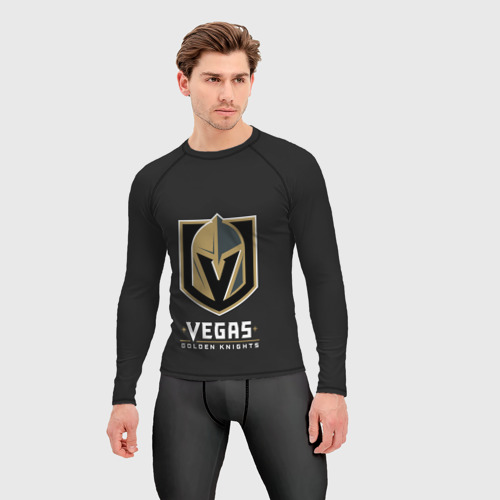 Мужской рашгард 3D Vegas Golden Knights, цвет 3D печать - фото 3