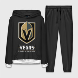 Женский костюм с толстовкой 3D Vegas Golden Knights