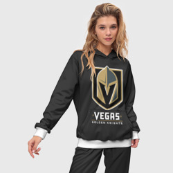 Женский костюм с толстовкой 3D Vegas Golden Knights - фото 2