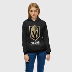 Женская толстовка 3D Vegas Golden Knights - фото 2