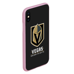 Чехол для iPhone XS Max матовый Vegas Golden Knights - фото 2