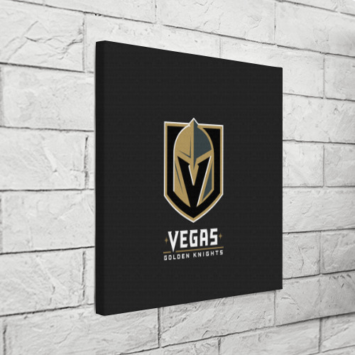 Холст квадратный Vegas Golden Knights, цвет 3D печать - фото 3