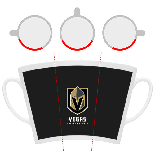 Кружка Латте Vegas Golden Knights - фото 6