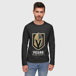 Мужской лонгслив 3D Vegas Golden Knights - фото 2