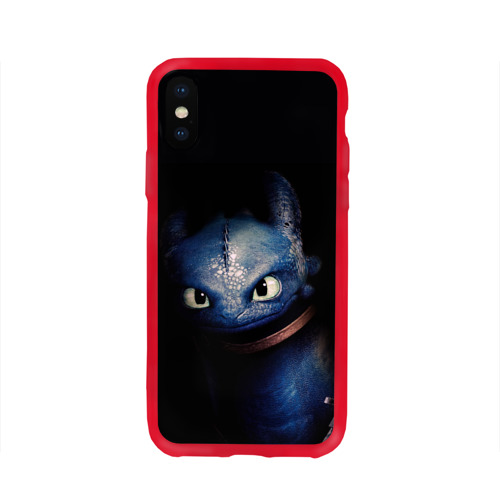 Чехол для iPhone X глянцевый как приручить дракона Фото 01 Чехол для iPhone X глянцевый как приручить дракона Фото 01