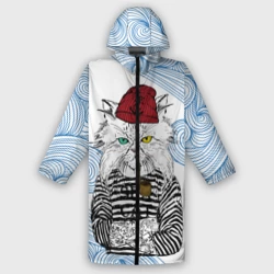 Дождевик унисекс 3D Лесной кот моряк