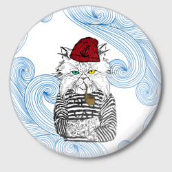 Значок Лесной кот моряк