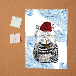 Постер Лесной кот моряк - фото 2