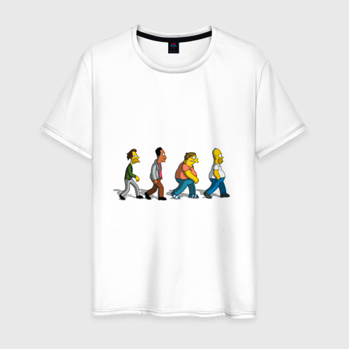 Мужская футболка хлопок Симпсоны