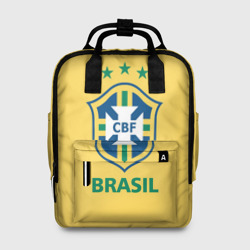 Женский рюкзак 3D Сборная Бразилии