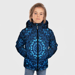 Зимняя куртка для мальчиков 3D Космическая мандала - фото 2
