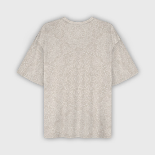 Мужская футболка oversize 3D Утренняя Йога, цвет 3D печать - фото 2