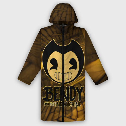 Женский дождевик 3D Bendy and the ink machine 33, цвет белый