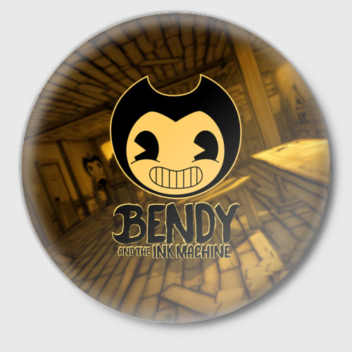 Значок Bendy and the ink machine 33