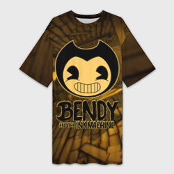 Платье-футболка 3D Bendy and the ink machine 33