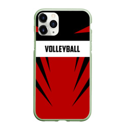 Чехол для iPhone 11 Pro матовый Volleyball