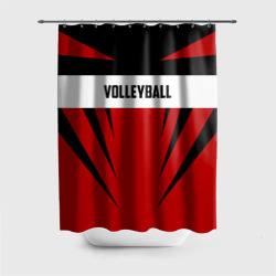 Штора 3D для ванной Volleyball